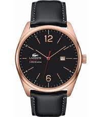 Montre Lacoste Homme En Cuir Noir