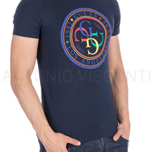 Charger l&#39;image dans la galerie, Tee-Shirt Guess Homme - Bleu Nuit